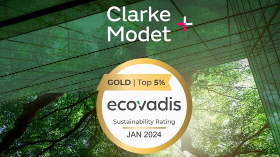 ClarkeModet, Medalla de oro en sostenibilidad de EcoVadis