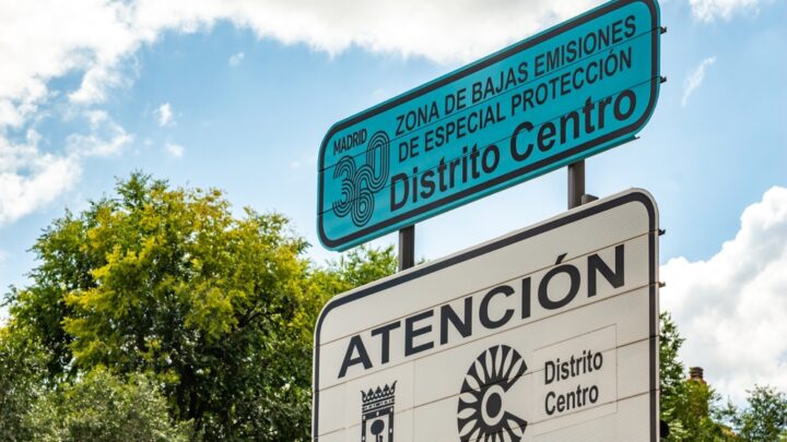 Anuladas las Zonas de Bajas Emisiones en Madrid