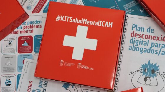 El ICAM entregará hoy en juzgados y en su sede el ‘kit de salud mental’ de la abogacía