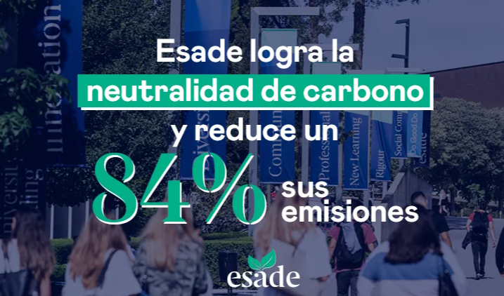 Imagen del artículo Esade cumple con la meta de neutralidad de carbono