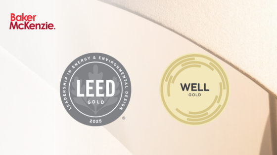 Baker McKenzie Barcelona recibe las certificaciones internacionales Leed y Well Gold