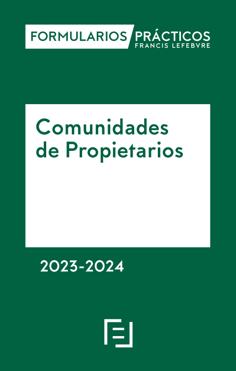 Formularios Prácticos Comunidades de Propietarios 2023-2024 (papel+Internet)