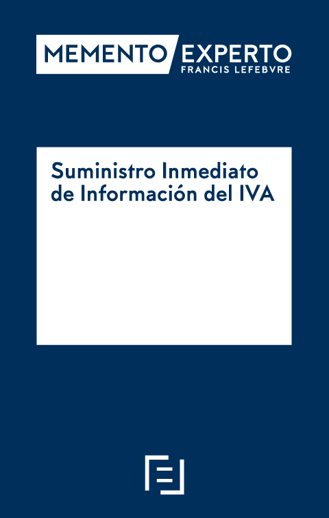 Memento Experto Suministro Inmediato de la Información del IVA