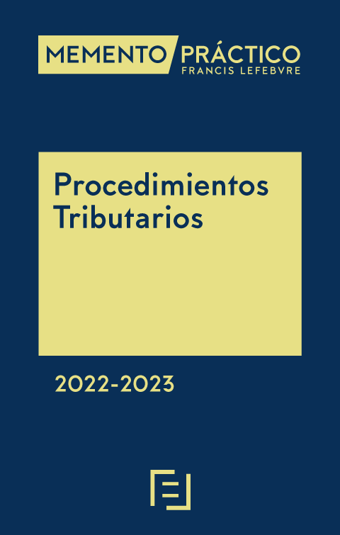 Memento Procedimientos Tributarios 2022-2023