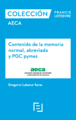 Contenido de la memoria normal, abreviada y PGC pymes