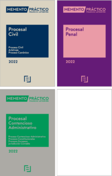 Pack Memento Procesal Civil 2022 + Memento Procesal Penal 2022 + Memento Procesal Contencioso Administrativo 2022