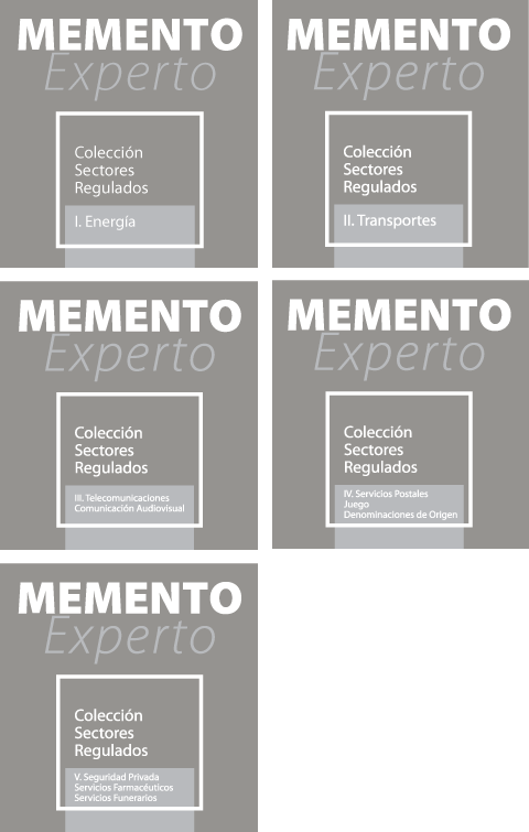Colección Mementos Expertos Sectores Regulados