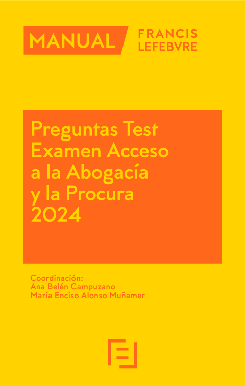 Manual Preguntas Test Examen Acceso a la Abogacía y la Procura 2024