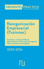 Memento Reorganización Empresarial (Fusiones) 2025-2026