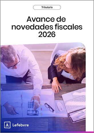 Novedades fiscales 2026. Avance