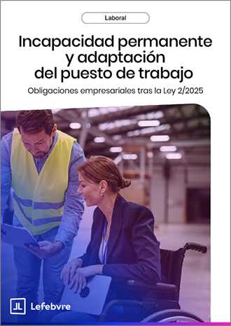 Incapacidad permanente y adaptación del puesto de trabajo
