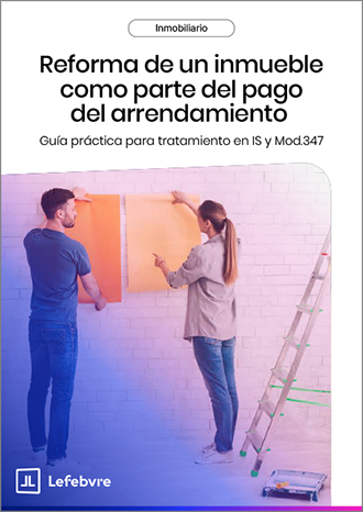 Reforma de un inmueble como parte del pago del arrendamiento