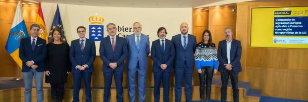 Imagen del artículo La Consejería de Hacienda de Canarias presenta una obra de Lefebvre sobre la legislación europea aplicable a esta región