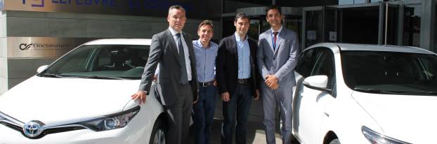 Imagen del artículo Lefebvre · El Derecho equipa a su red comercial con Toyota Auris hybrid