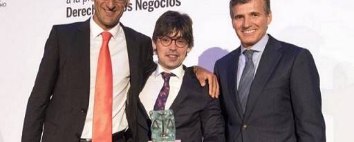 Imagen del artículo José Ángel Sandín, CEO Lefebvre · El Derecho, entrega el premio Proyecto más Innovador en los Expansión Jurídico 2018