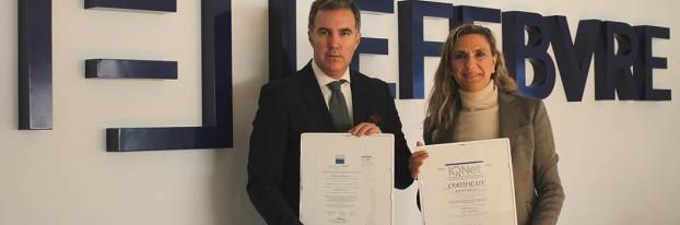 Imagen del artículo Lefebvre está certificada en ISO 9001 y en ISO 27001