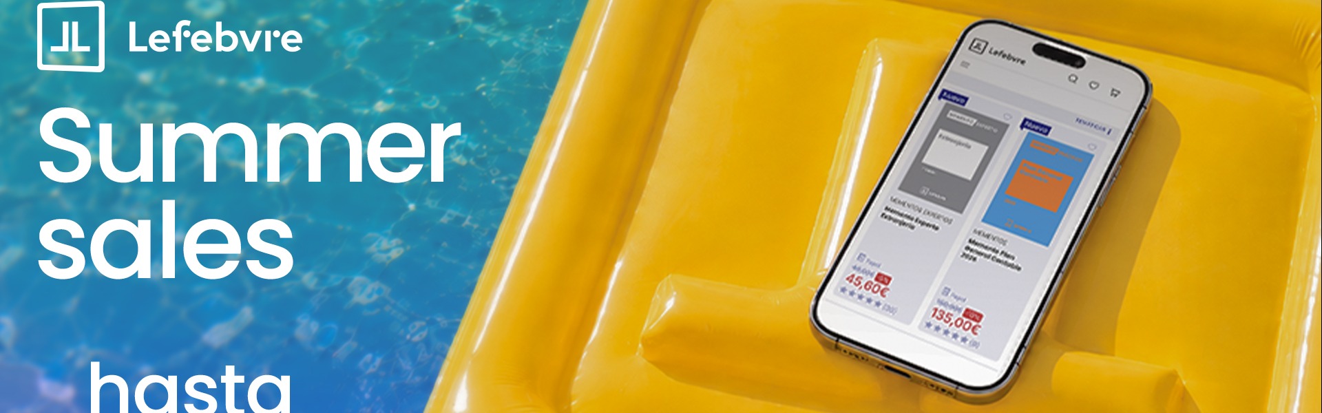 Summer Sales Lefebvre, la campaña de verano para los productos electrónicos